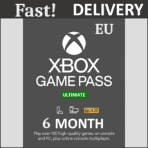 Microsoft Xbox LIVE Game Pass Ultimate 6 Month (180 Days) Membership [EU] - £49.54 GBP