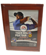 PGA Tour rare Tiger Woods Family 2 DVD Game New / Wooden Box 2007 Sealed... - £22.73 GBP
