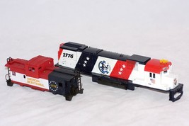 HO Scale Tyco Spirit of 1776 Bicentennial Locomotive shell and Bachmann ... - $19.79