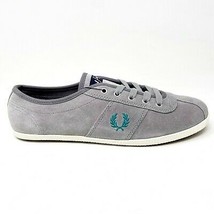 Fred Perry Hayes Unlined Suede Cloudburst Gray Mens Size 8 B3208W - £47.92 GBP