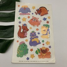 Vintage Current 90s Stickers Monsters Creatures Colorful All Occasion  - $13.78 CAD