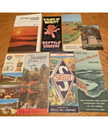 Vintage Travel Brochure Map Ephemera Pamphlets Kansas Lookout Mountain T... - $27.80