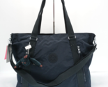 Kipling Skyler Large Shoulder Bag Zip Tote TM5601 Polyamide True Blue To... - $99.95