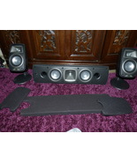3 KLIPSCH CENTER LEFT & RIGHT SPEAKERS SALE 1 Tweeter 2 woofers Center Speaker - $3,184.59 MXN