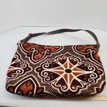 Mushmina Oversize Tote Burgundy Copper and Ecru Purse Shoulder Bag - $53.20