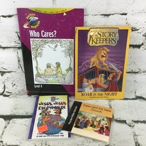 Vintage Christian Childrens Books Lot of 4 Readers and Mini Books - £7.81 GBP
