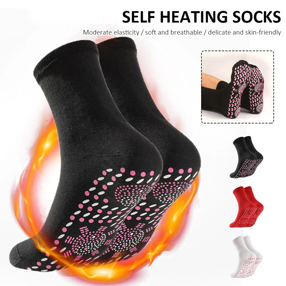 House Home Self-heating Socks Winter Warm MAage Socks Anti-Fatigue Heat Insulate - £20.04 GBP