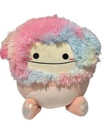 NWT Squishmallows 12” DIANE Peach Bigfoot Rainbow Hair Spring Exclusive ... - £46.71 GBP