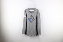 Nike Mens XL Spell Out Churchills Half Marathon Running Race Long Sleeve T-Shirt - £19.51 GBP