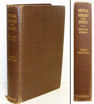 A Textbook of Medical Diseases for Nurses 3rd by Stevens &amp; Ambler 1939 HC - $30.00