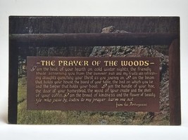 Prayer of the Woods Portuguese Silver Gate Montana MT Postcard UNP - £7.41 GBP