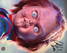 Alex Vincent signed Child&#39;s Play 8x10 Photo &quot;Andy&quot; with Chucky- AWM Hologram - £23.13 GBP