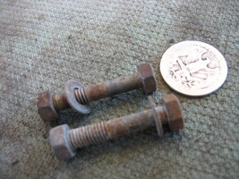 CENTER STAND MOUNT CLAMP BOLTS 1975 75 HONDA CB500T CB500 TWIN #3 - £6.20 GBP