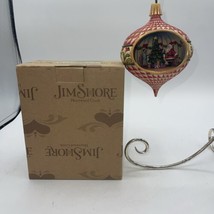 Jim Shore Christmas Scene Diorama Ornament Santa 4010894 Retired 2008 With Box - £21.72 GBP