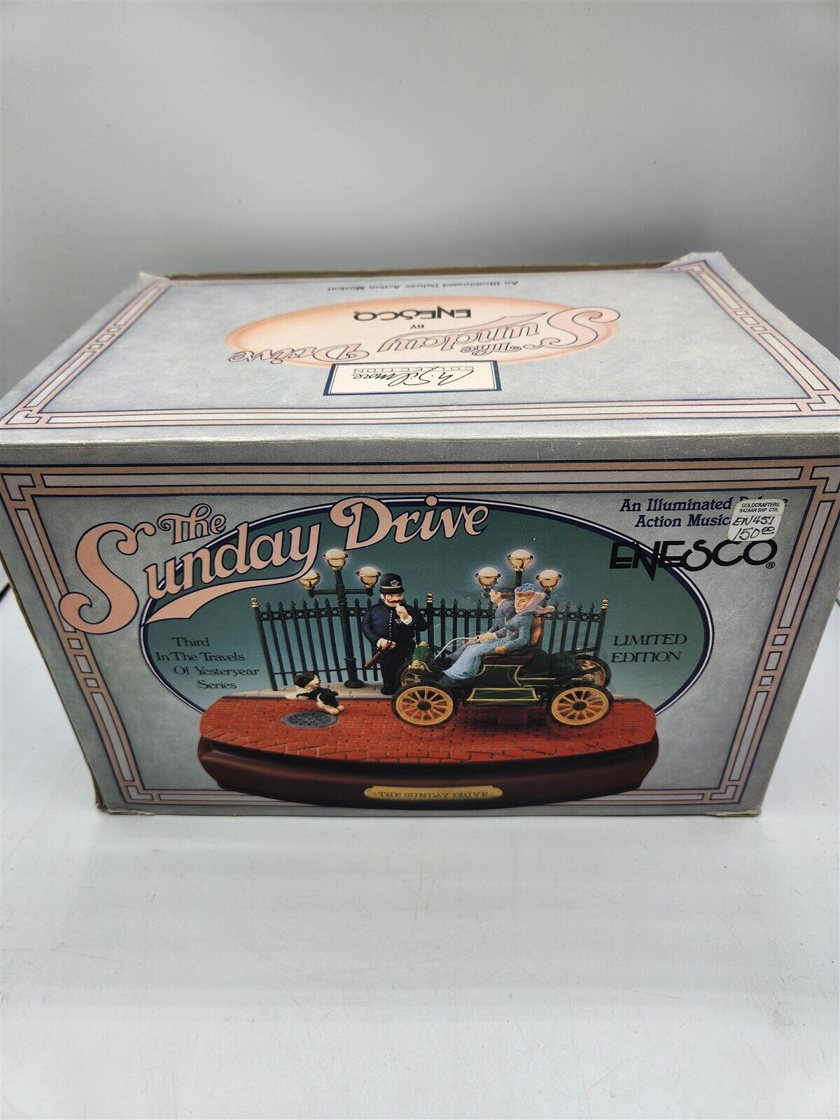 Enesco "The Sunday Drive" Animated Music Box - New in box - $35.59
