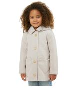 Draper James Girls Boys Dress Coat Brown Hood Unisex Heavyweight - $76.67 CAD