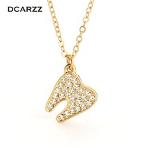 Crystals Human Tooth Pendant Dentist Necklace  Plated Medical Jewelry Gift for D - £12.86 GBP