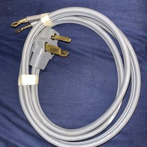 Clothes Dryer Power Cord 3 Prong Wire 30 Amp 5' Foot 10/3 Gauge Wire Heavy Duty - €8,68 EUR