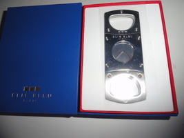 Elie Bleu Cutter Polished Satin Stainless Steel - $3,591.23 MXN