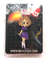 Blizzard 2016 Wowhead Perculia Perc Pin Video Game World of Warcraft Bli... - $476.94 MXN