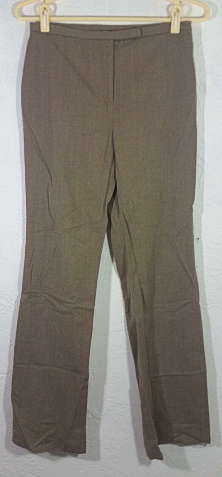 Primary image for Ann Taylor Womens Pants Size 4 Brown Stretch Dress Trousers Wool Blend Career