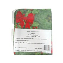 Christmas Holiday Holly Coffeemaker Appliance Cover Red Green 13.5 x 15 ... - €12,47 EUR