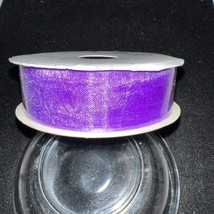 Offray Ribbon Purple Sheer 7/8&quot; X 12 Ft - $3.50