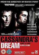 Cassandra&#39;s Dream DVD (2008) Ewan McGregor, Allen (DIR) Cert 12 Pre-Owned Region - £12.98 GBP