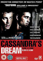 Cassandra&#39;s Dream DVD (2008) Ewan McGregor, Allen (DIR) Cert 12 Pre-Owned Region - £13.28 GBP