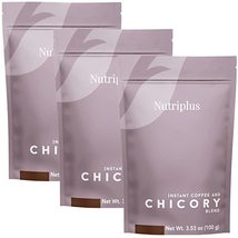 Nutriplus Chicory. Instant coffee &amp; chicory blend. (3.53 Ounce (Pack of 3)) - £22.43 GBP