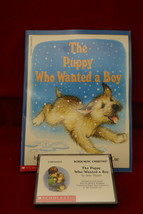 The Puppy Who Wanted A Boy By Jane Thayer 1991 Scholastic Kids Book + Cassette - £4.11 GBP