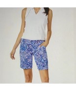 Lilly Pulitzer Size 10 Reid Shorts Calla Lilly Pink High Tides Good Vibes - $85.52 CAD