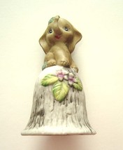  Elephant Figure Bell Ceramic - £15.97 GBP