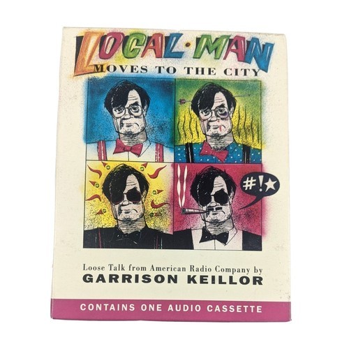 Local Man Moves to the City Audiobook By Garrison Keillor  Cassette Tape - $13.95