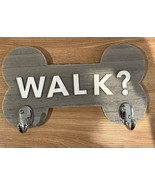 Wall Mount Dog Leash Holder Decorative Key Holder Hooks for Entry Way NEW - $25.22