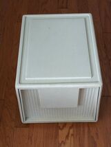 Vintage Staco Tuf-File File Storage Cabinet Khaki w/ Divider - $118.79
