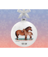 BREYER Ponies on both sides  Artist Signature Ornament  2023 Holiday Col... - £14.90 GBP