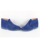 Clarks Womens Size 10 M Suede Leather Desert Chukkas Chukka Boots Blue - $1,380.37 MXN