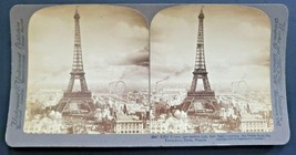 1901 Underwood &amp; Underwood Eiffel Tower Trocadero, Paris, France  Y17 - £55.94 GBP
