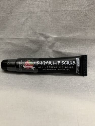Beauty Treats Sugar Lip Scrub All Natural Fruit Raspberry .48 oz Facial KG JD - $11.88
