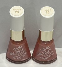2 Revlon Liquid Nail Wrap Polish - 26 Twilight - 3/8 oz - $366.06 MXN