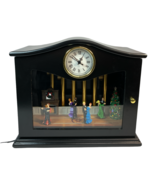 Mr Christmas Ballroom Dancers Animated Musical Chimes 70 Tunes Clock & Music Box - £140.80 GBP