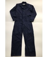 Red Kap Men Button Front Cotton Coverall CC16 Navy Blue 38 Regular - $43.90 CAD
