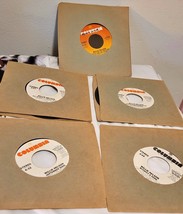 5 Willie Nelson Promo 45&#39;s NM Rare Without a Song September Song - £34.06 GBP