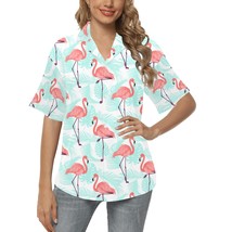 Women&#39;s Lady Bug Polkadot Hawaiian Shirt - $47.91 CAD