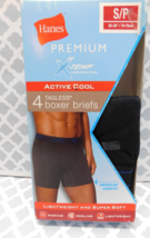 Hanes Premium Men&#39;s 2 Pair Xtemp Boxer Brief Size S - £9.74 GBP