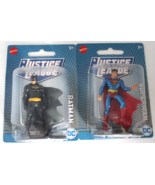 Lot Of 2 New Mattel 2019 Justice League Superman &amp; Batman DC Figures - £6.74 GBP