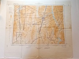 Canadian Dept of Mines &amp; Resources Okanagan Kootenay Aeronautical Map Au... - $15.79