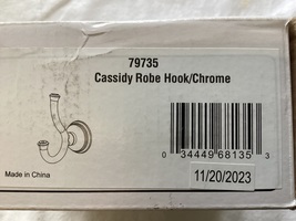 Delta 79735 Cassidy Towel Hook - Chrome - $17.90