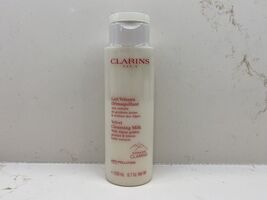 Clarins Velvet Cleansing Milk With Alpine Gold Gentian &amp; Lemon 6.7oz NWO... - $32.15 CAD